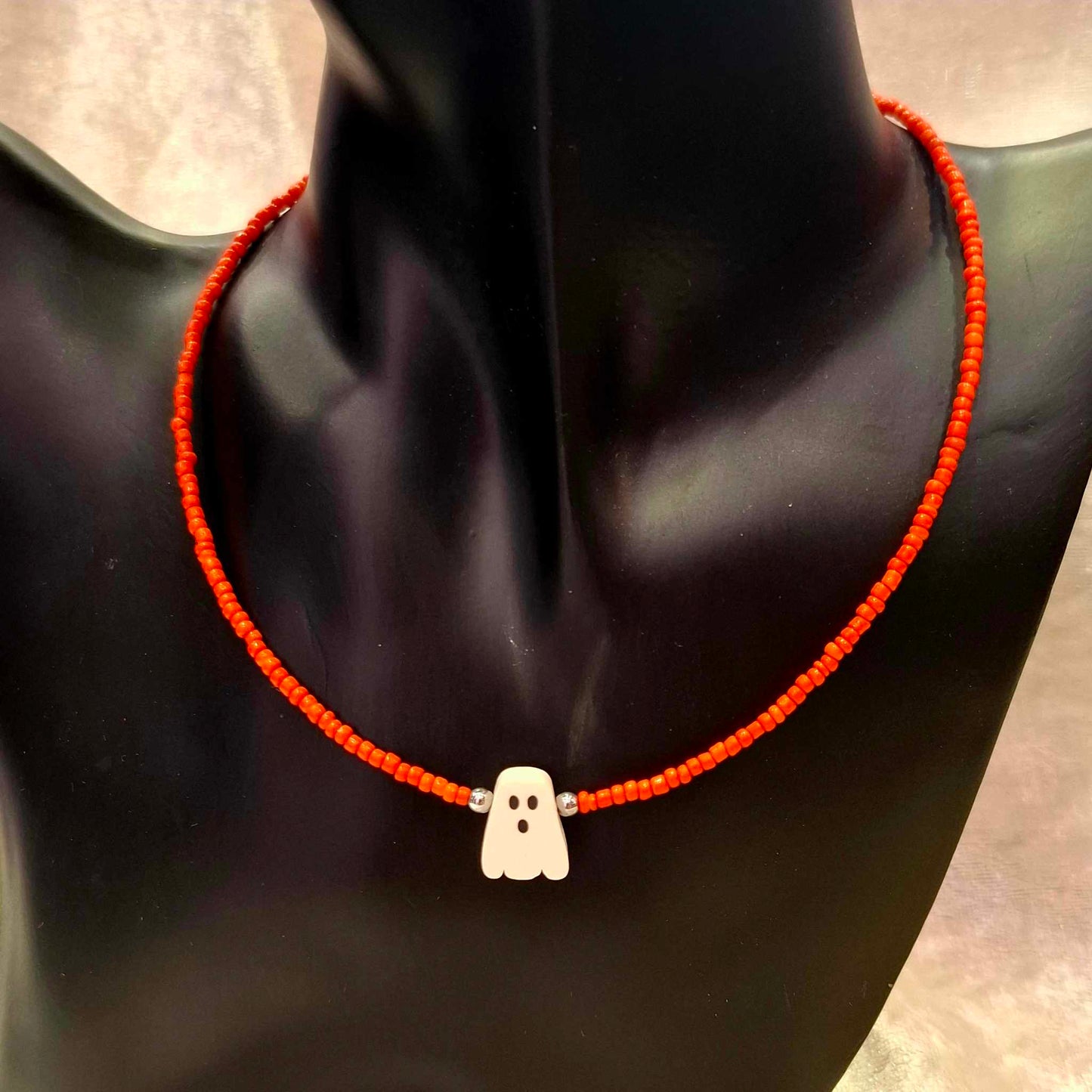 Κολιέ Halloween φαντασματάκι