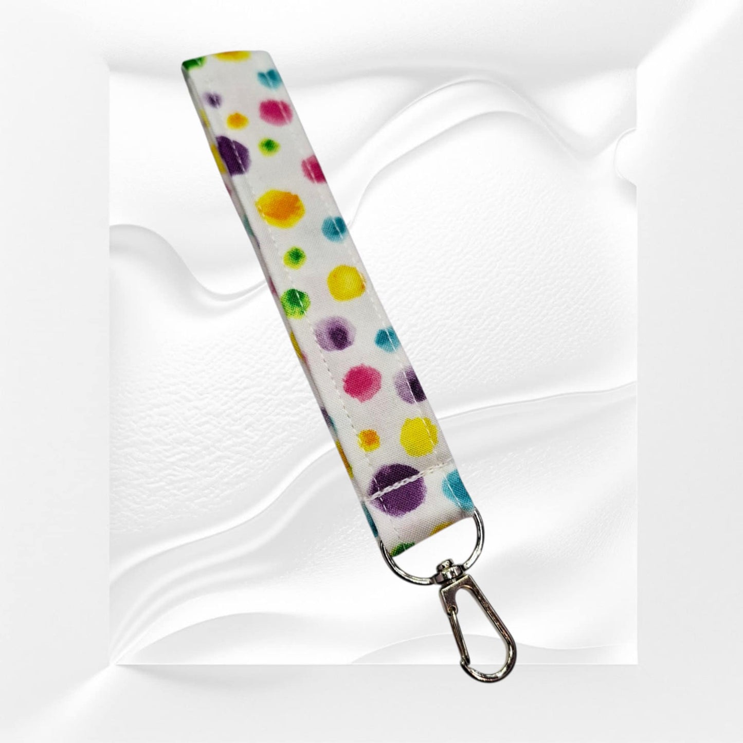 Μπρελόκ χρωματιστά πουά