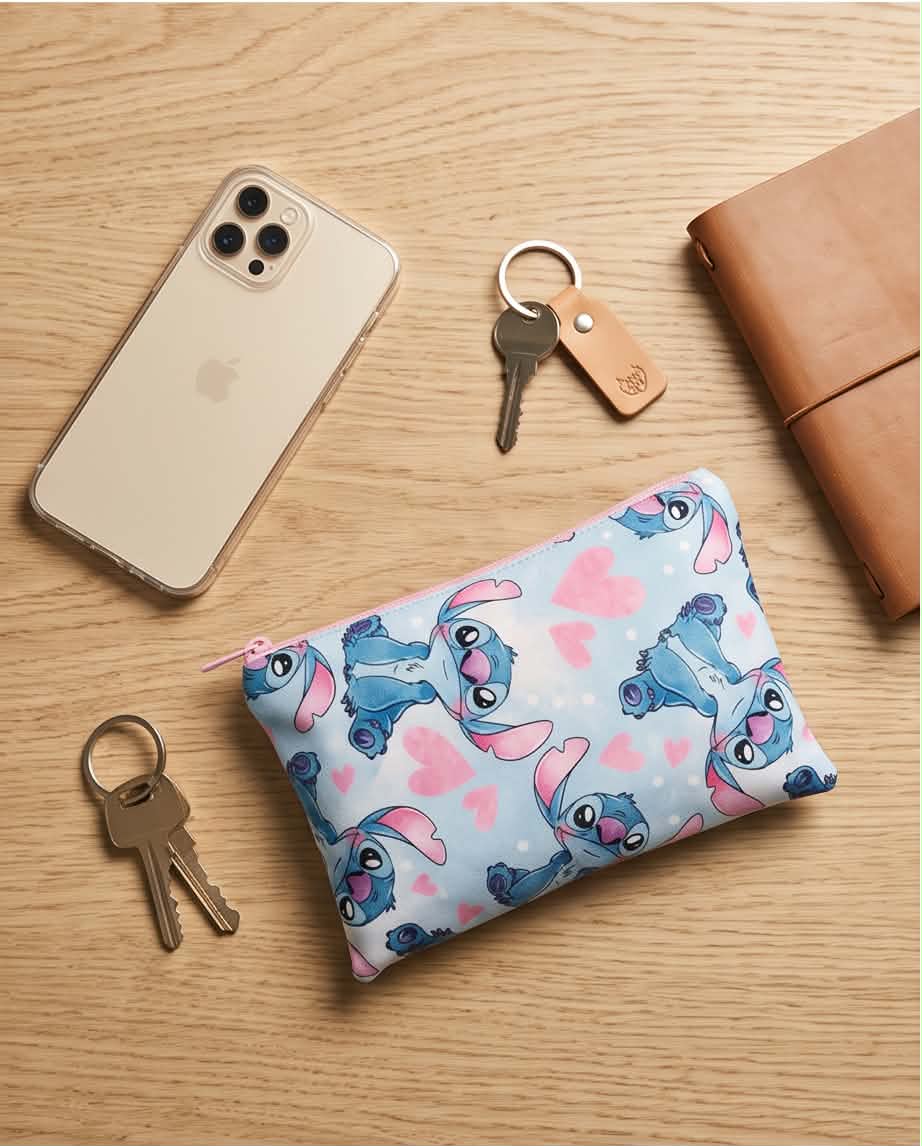 Χειροποίητο βαμβακερό πορτοφόλι Stitch