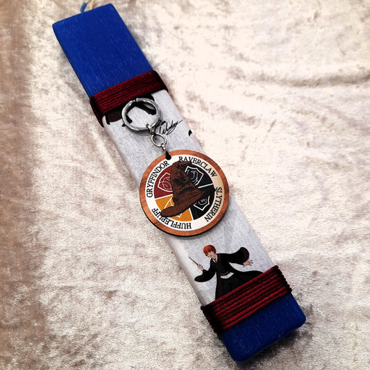Μπλε ξυστή αρωματική λαμπάδα Harry Potter