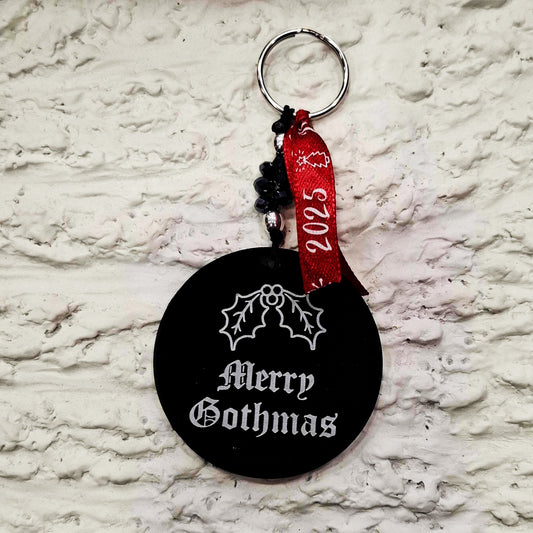 Μπρελόκ γούρι Merry Gothmas