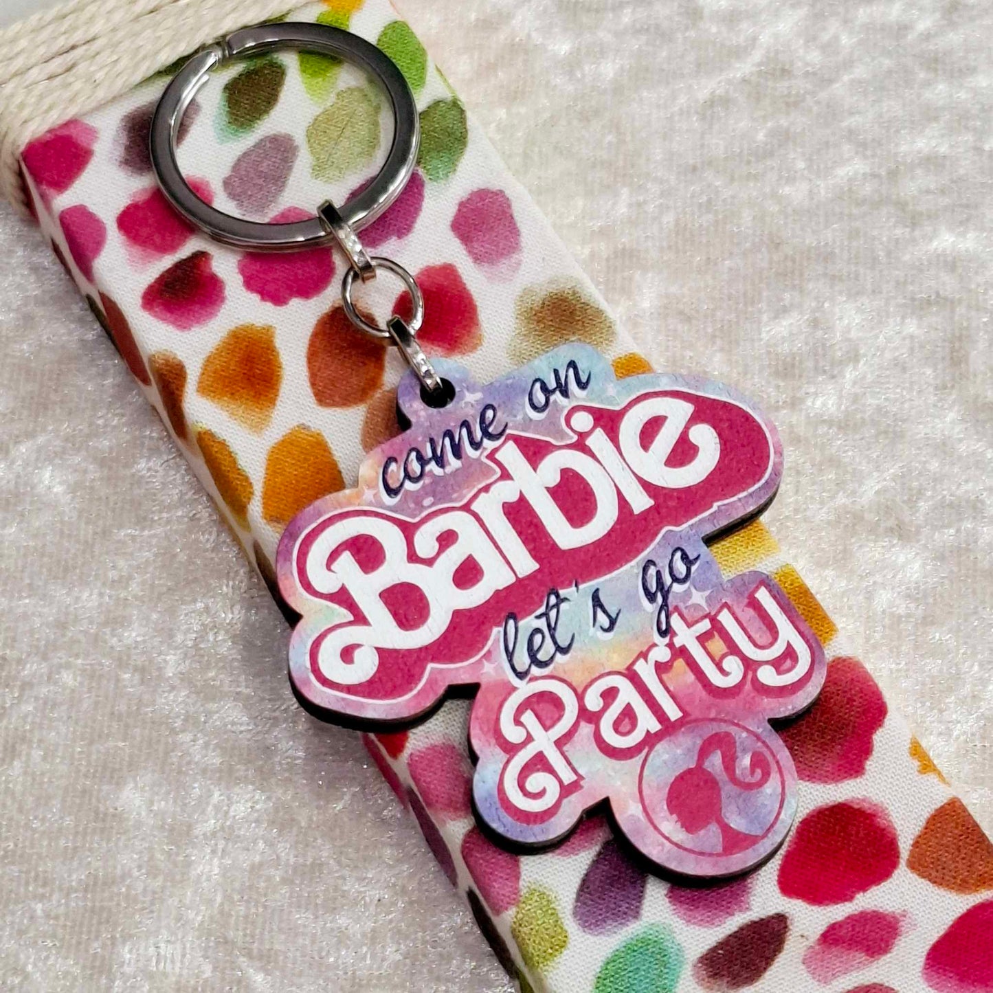 Λευκή λαμπάδα Barbie