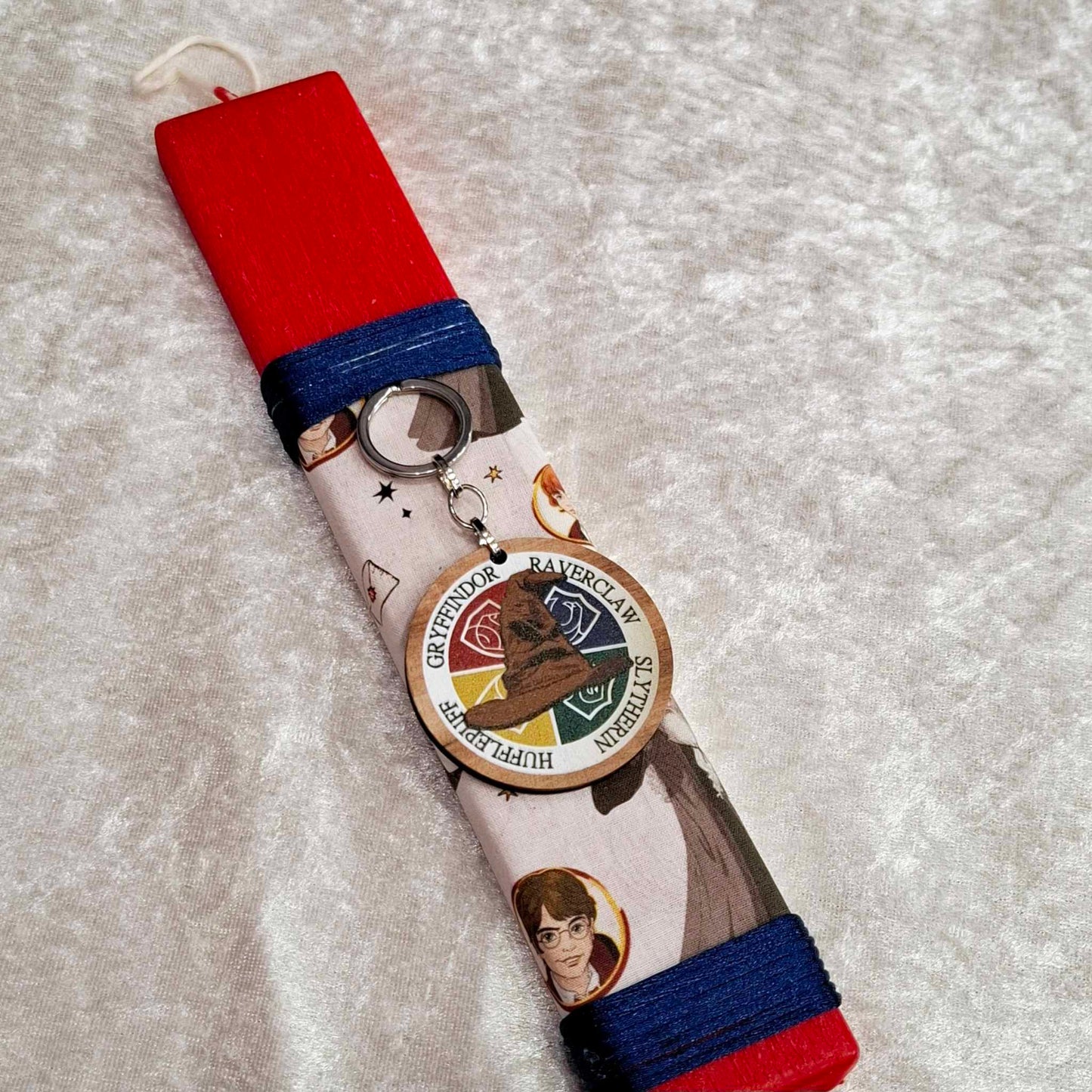 Κόκκινη ξυστή αρωματική λαμπάδα Harry Potter